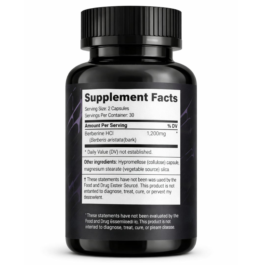 Beast Labs Nutrition Berberine HCL 1200mg – 60 serves