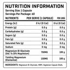 Beast Labs Magnesium Bi-Glycinate 750mg