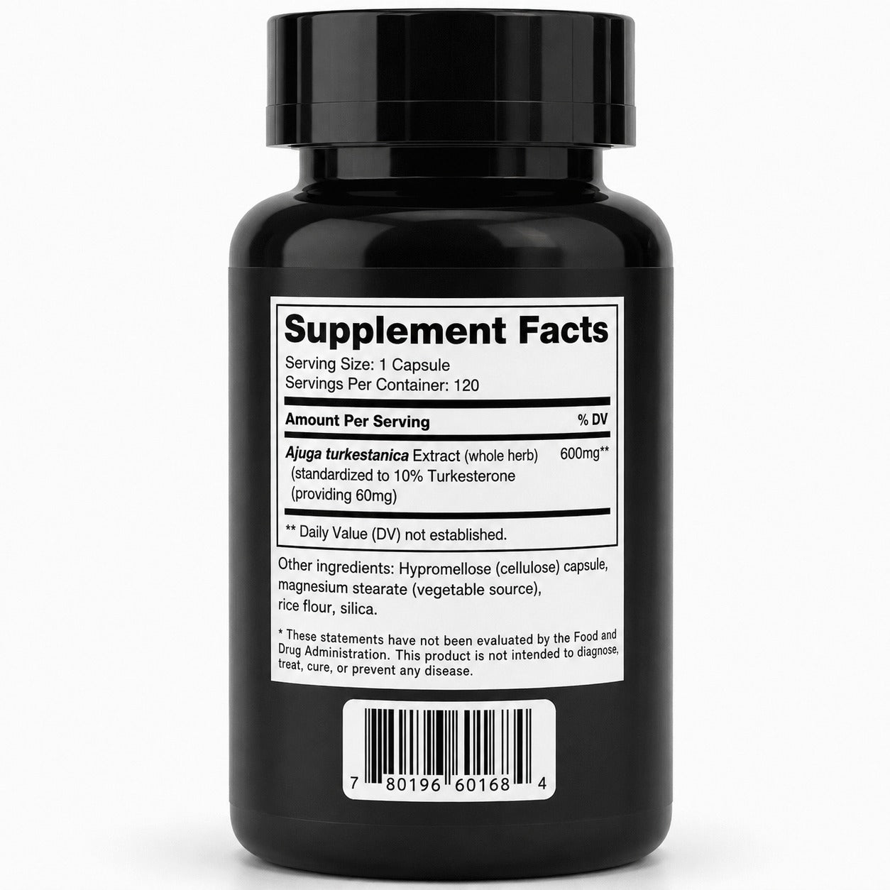 Beast Labs Nutrition Turkesterone 600 Mg 120 Capsules