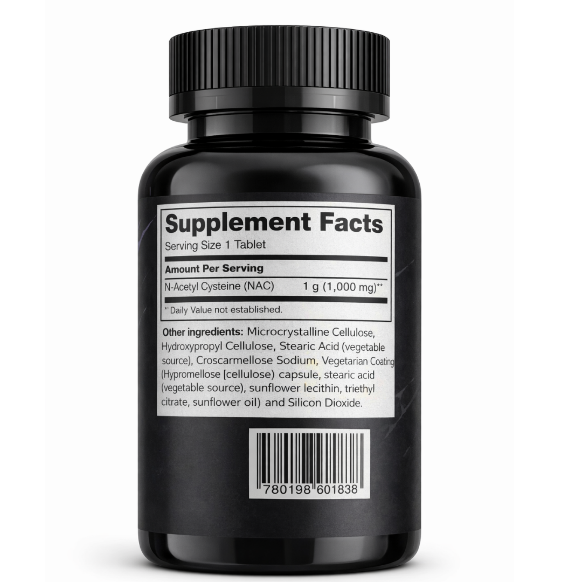 Beast Labs Nutrition NAC 1000mg – 60 Count
